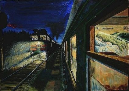 Ночью в поезде